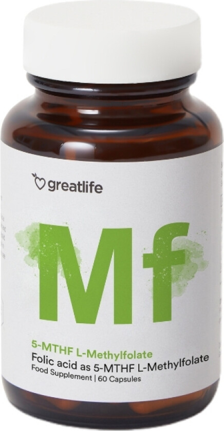 5-MTHF L-Metylfolat (Folsyre)