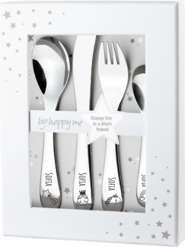Barnebestikk Med Navn, Fairytale, Rustfritt Stål, Gaveidé