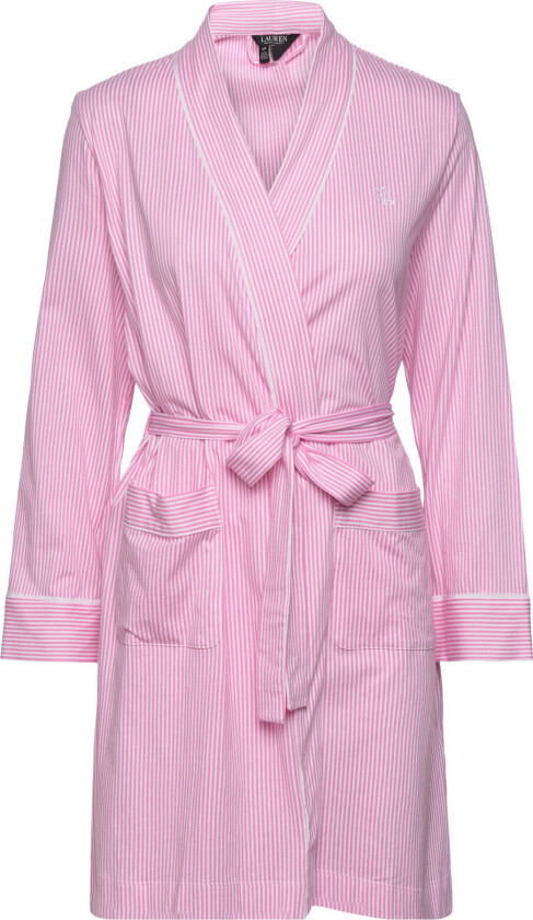 Lrl Kimono Wrap Robe Morgenkåpe Pink Lauren Ralph Lauren Homewear