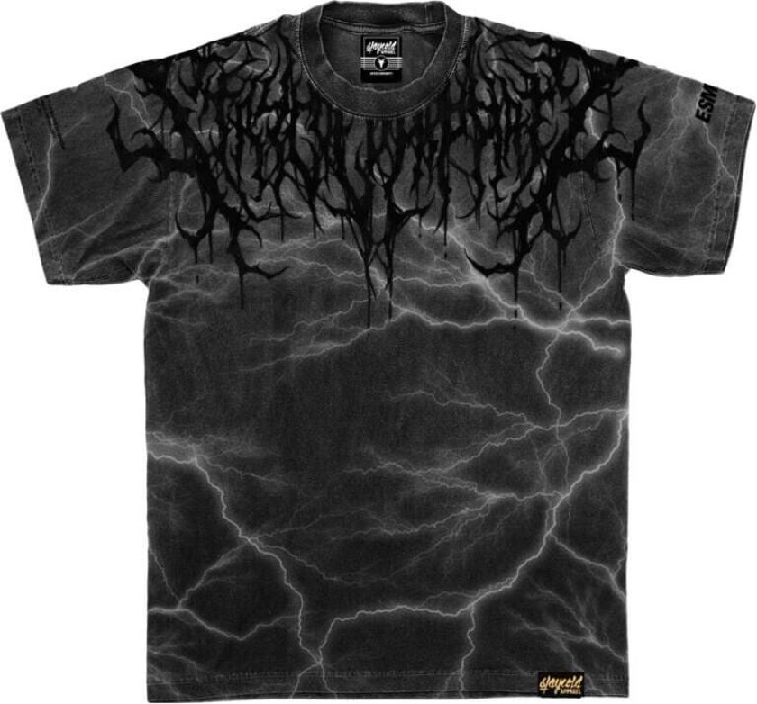 T-skjorte - Reign Of Blood 4.0 - Heavy Oversized T-Shirt 250GSM - S til 3XL - Herrer - grå