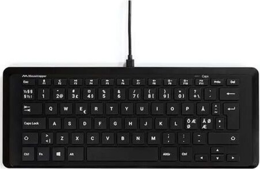Mousetrapper Type Mini Kablet Nordisk Tastatur