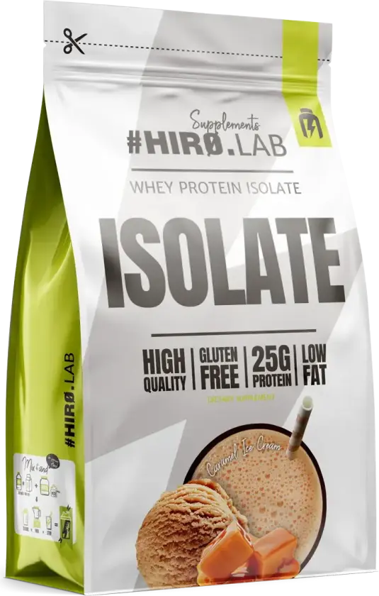 Whey Protein Isolate - 700g - Caramel Ice Cream