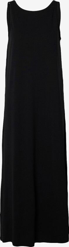 Maxikjole slfAnola SL Low Back Ankle Dress - Svart