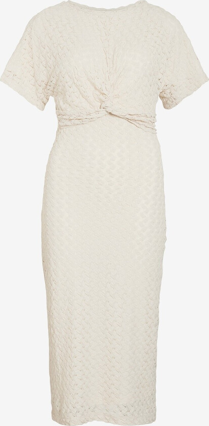 Kjole viSolira O-neck Midi Dress - Grå