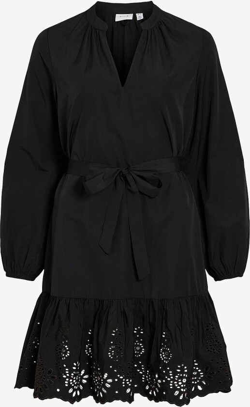 Kjole viKelli V-neck Short Dress - Svart