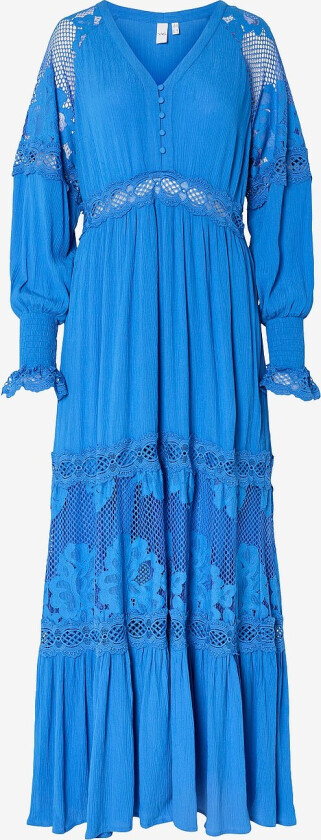 Maxikjole yasMiza LS Ankle Dress - Grønn