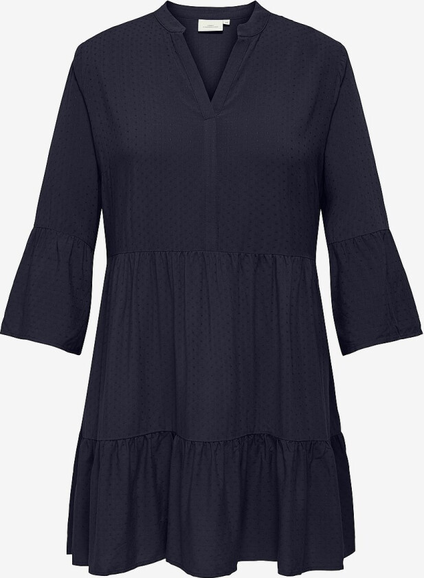 Kjole carMiluna 3/4 Tunic Dress Wvn - Blå