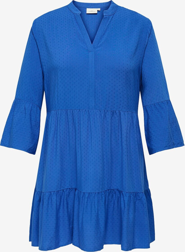 Kjole carMiluna 3/4 Tunic Dress Wvn - Blå