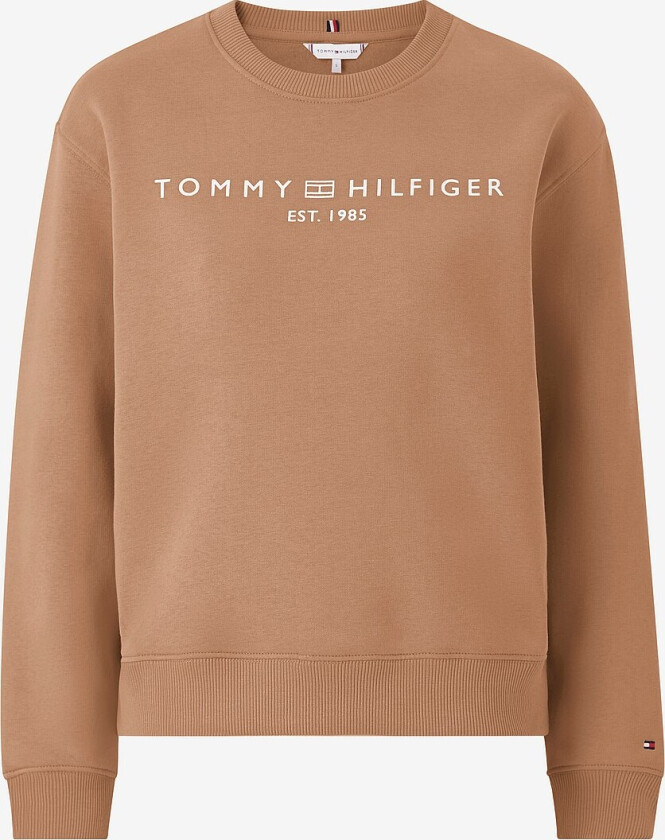 Collegegenser Mdrn Reg Corp Logo C-nk Swtshrt - Brun