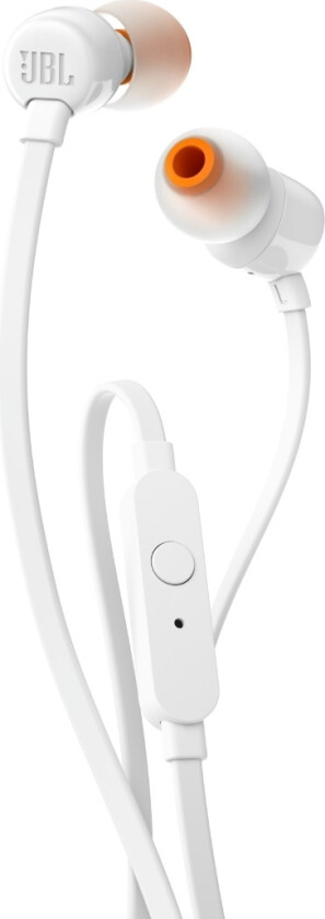 Tune 110 In-Ear øretelefoner, hvit