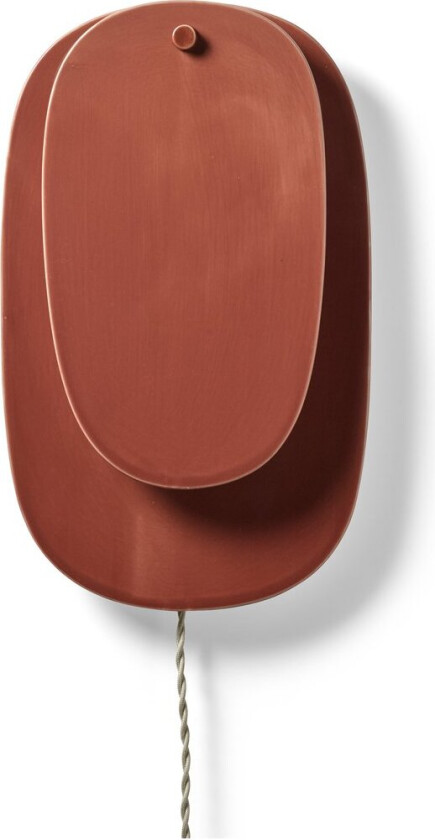 Nebula 04 vegglampe Bordeaux