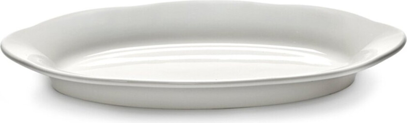 Silhouette oval dyp tallerken S 10x18,5 cm White