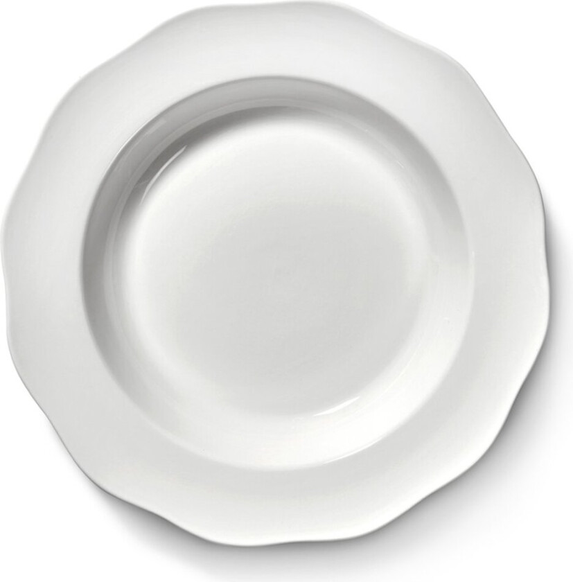 Silhouette pasta tallerken Ø22 cm White