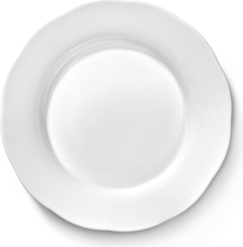 Silhouette dyp sidetallerken L Ø18,5 cm White