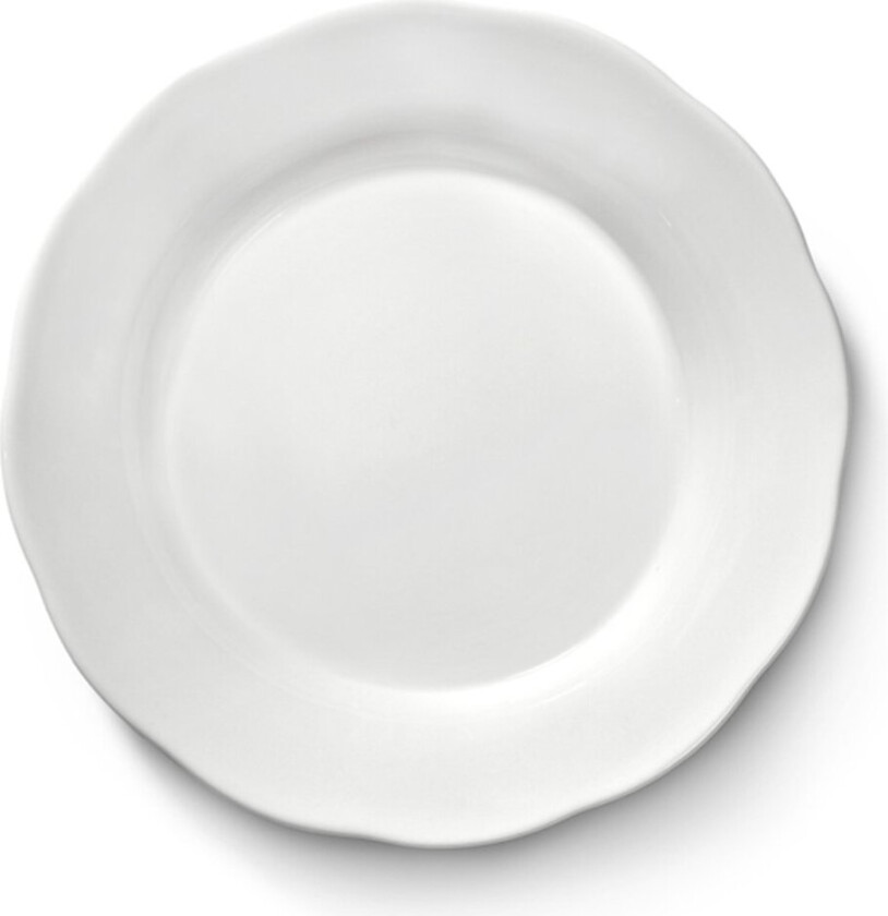 Silhouette dyp sidetallerken M Ø15 cm White