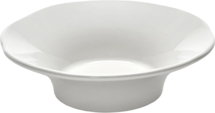 Silhouette dyp sidetallerken S Ø10,5 cm White