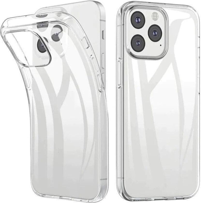 Deksel Samsung S25 Ultra klar gummi litt sterkere