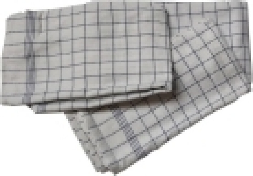 Kjøkkenhåndkle rutet 6-pak