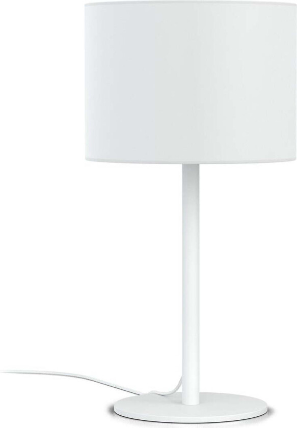 Austin bordlampe - Hvit / hvit