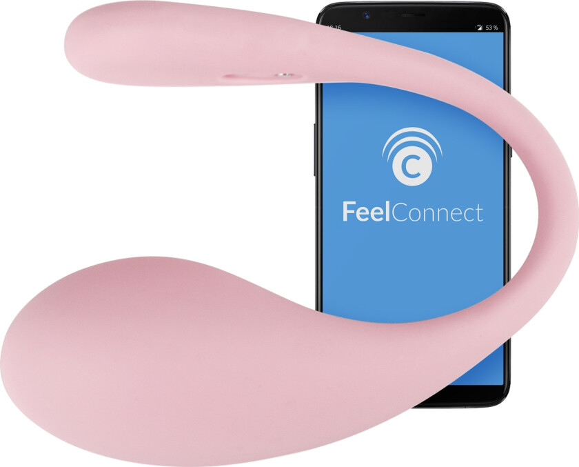 Spot Wearable Interaktivt Vibratoregg - Lyserosa