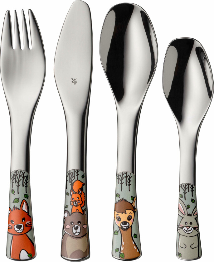 WMF Forest Friends barnebestikk, 4 deler
