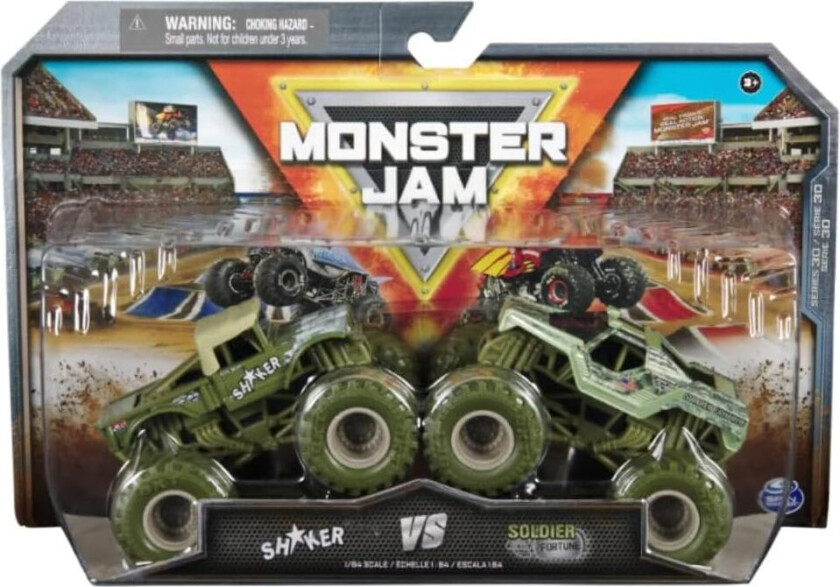 1:64 Die Cast 2 pack - Shaker vs Soldier Fortune