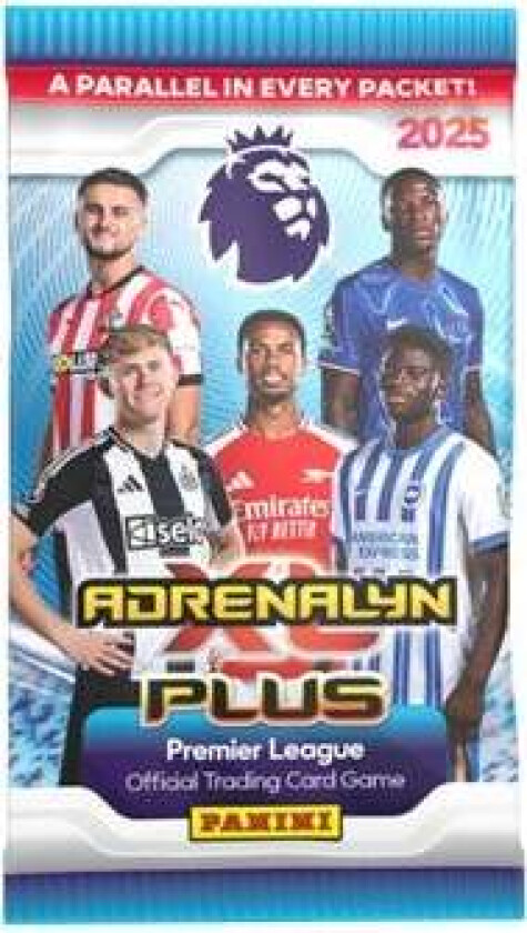 Samlekort Premier League 2025 Adrenxl Plus Booster