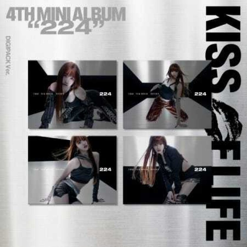 Kiss Of Life 224 Digipack Version incl. 8 Photo Postcards, Photocard, Accordion Booklet w/ Envelope CD
