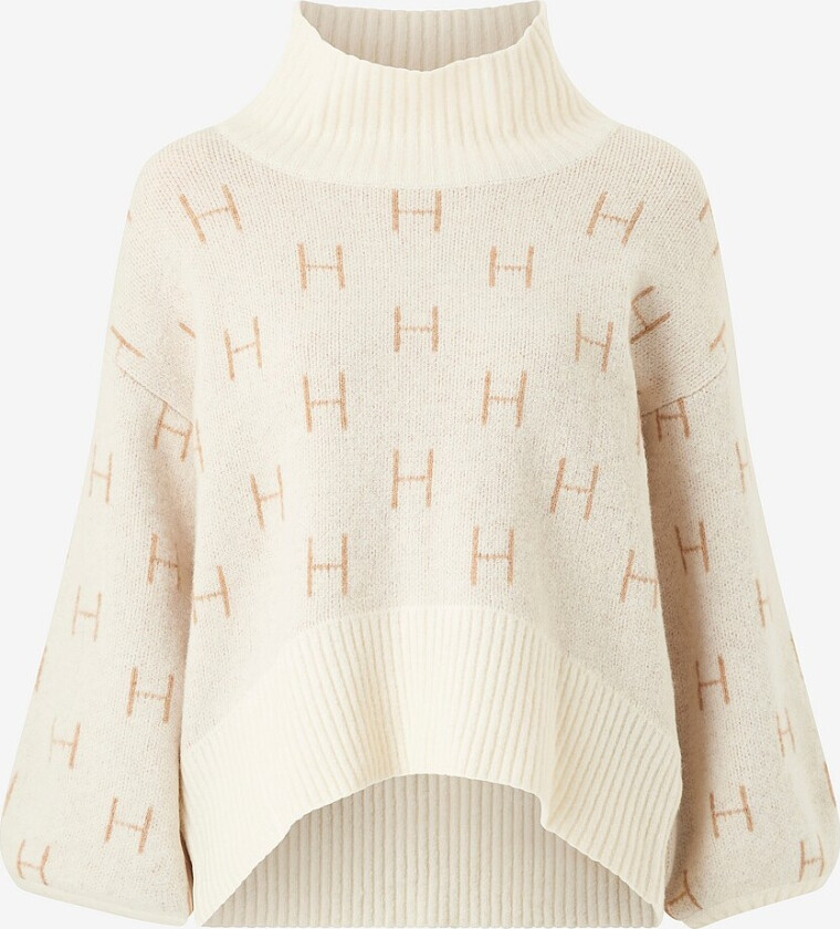 Genser Fam Sweater Short - Hvit