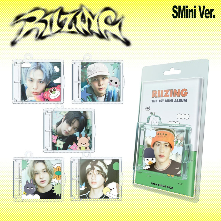 Riizing SMini Version incl. NFC CD, Keyring Ball Chain + Photocard