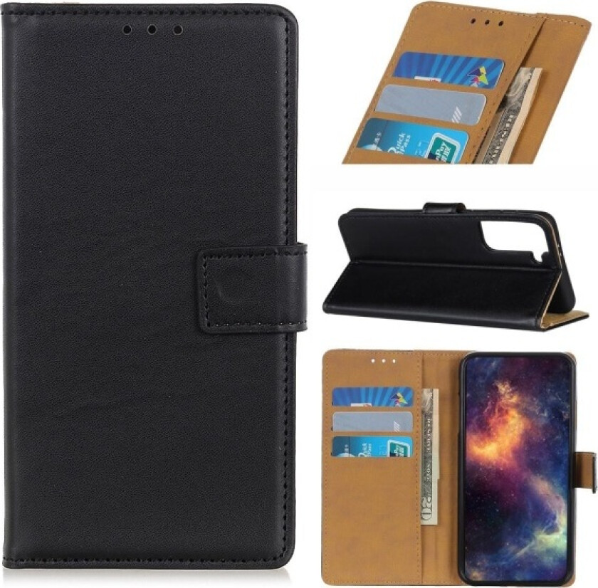 Samsung Galaxy S21+ (Plus) Lommebok-deksel - Svart