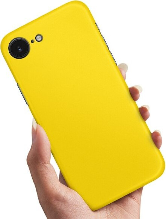 iPhone 16e - Deksel/Mobildeksel Gul