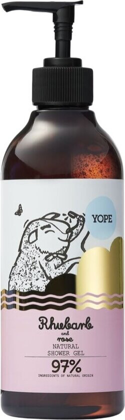 Shower Gel Rhubarb And Rose 400ml