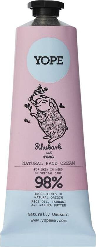 Hand Cream Rhubarb And Rose 50ml