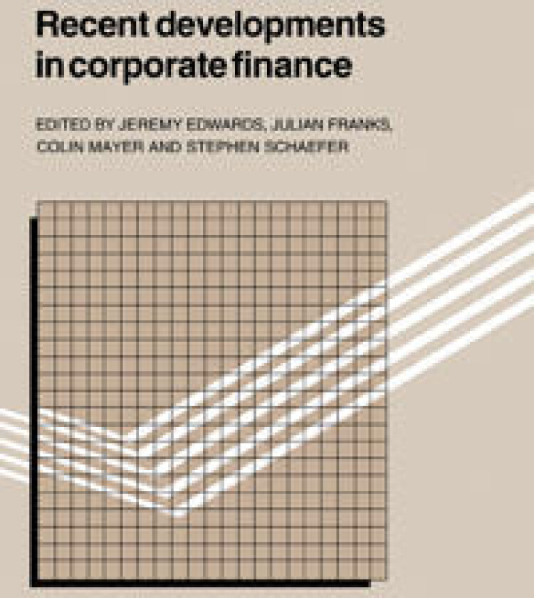 Recent Developments in Corporate Finance
