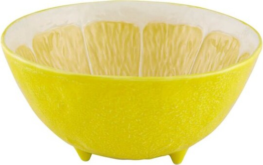 Citron fruktfat 30 cm sitron gul