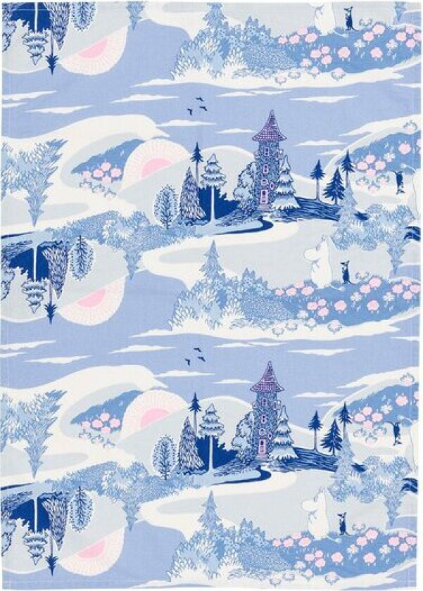 Mummi kjøkkenhåndkle 50x70 cm Endelig hjemme