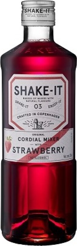 Jordbær Sirup Mixer (+Pant) Fl 50