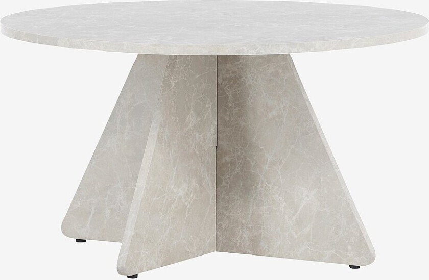 Bootcut Sofabord - Beige