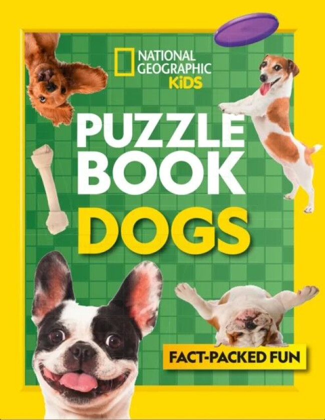 Puzzle Book Dogs av National Geographic Kids