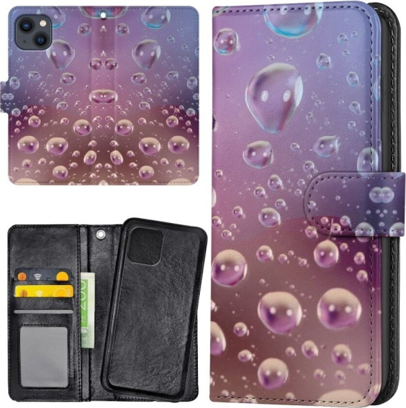 iPhone 15 - Lommebok Deksel Bobler