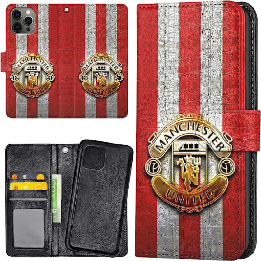 iPhone 16 Pro Max - Lommebok Deksel Manchester United