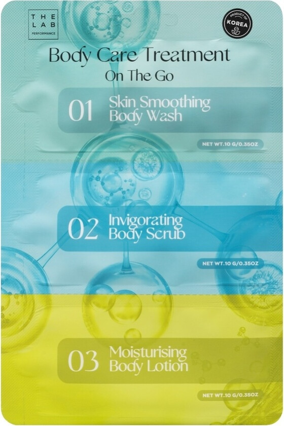 Body Care Treatment On-The-Go 3x10g