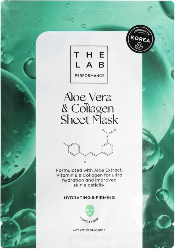 Aloe Vera & Collagen Sheet Mask 23g