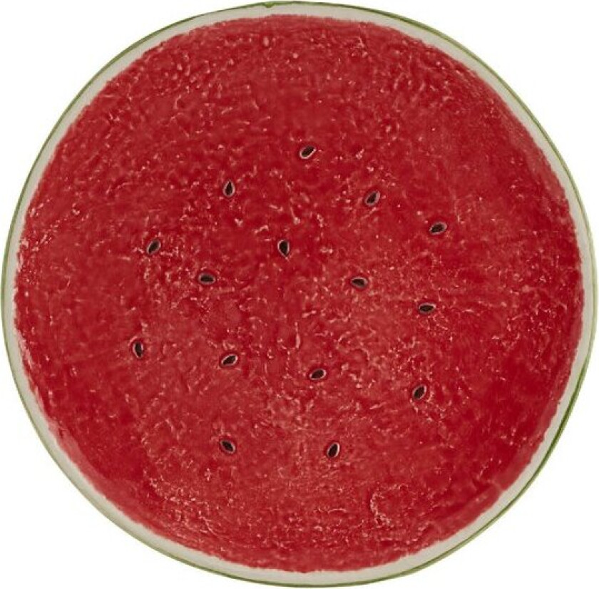 Watermelon serveringsfat 33 cm rød/grønn