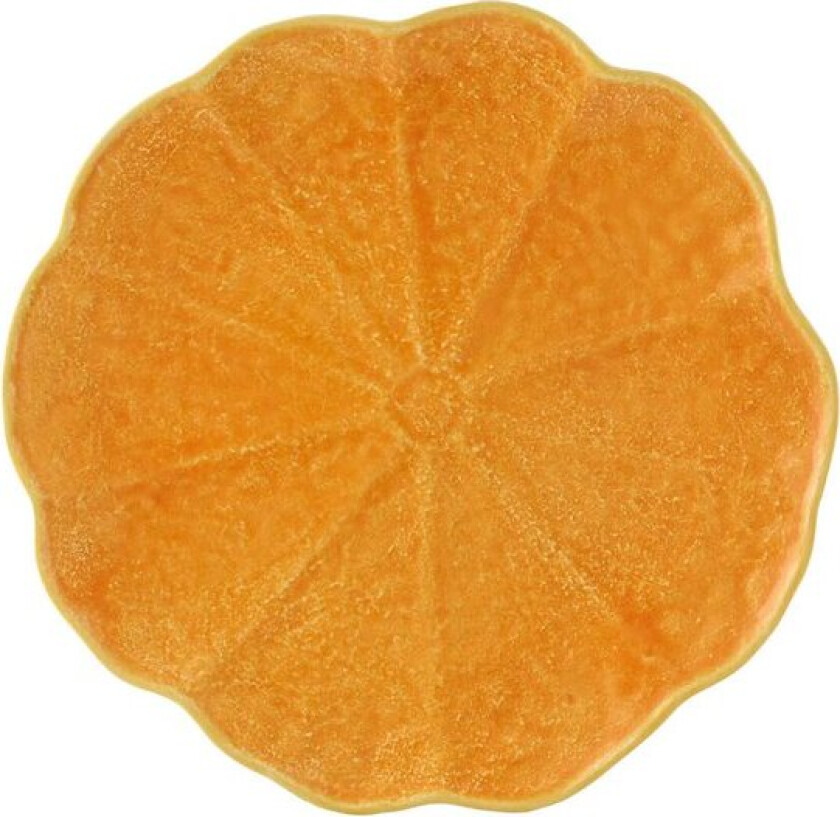 Pumpkin tallerken 27,5 cm gresskar oransje