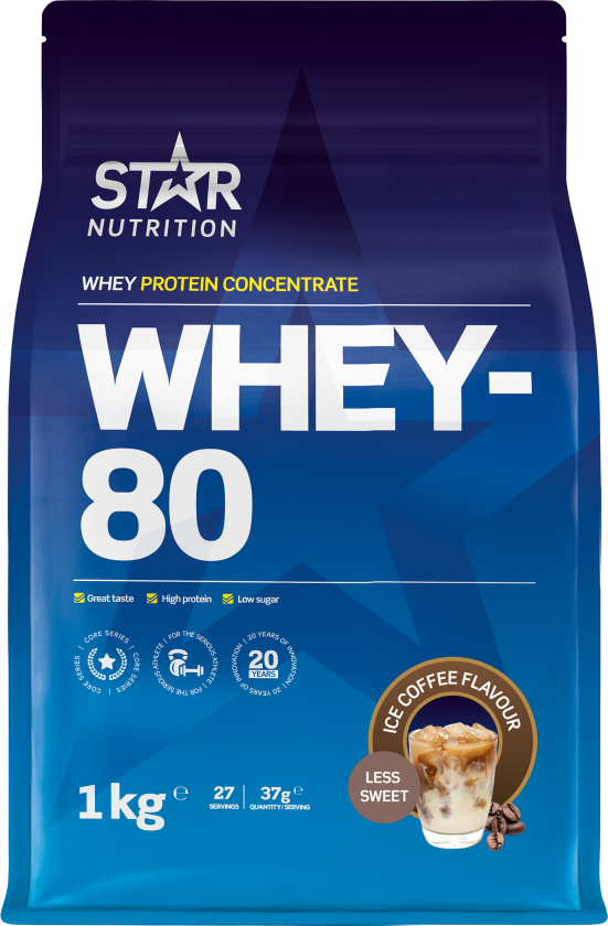 Whey-80 Myseprotein 1 kg