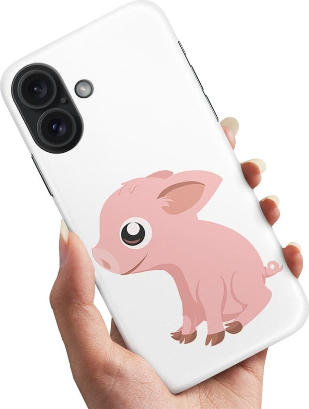 iPhone 16 Plus - Deksel/Mobildeksel Minigris