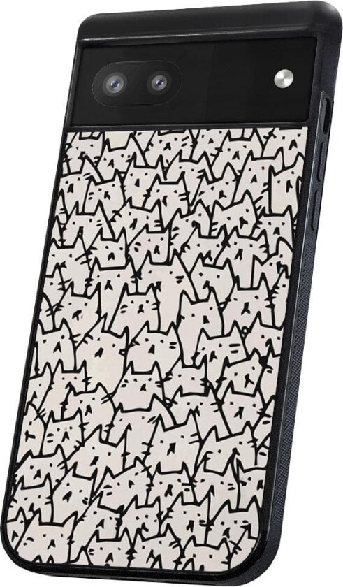 Google Pixel 6A - Deksel/Mobildeksel Kattgruppe