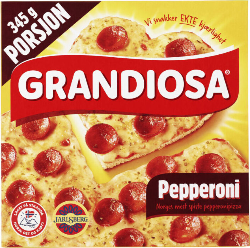 Pizza Pepperoni Porsjon 345g